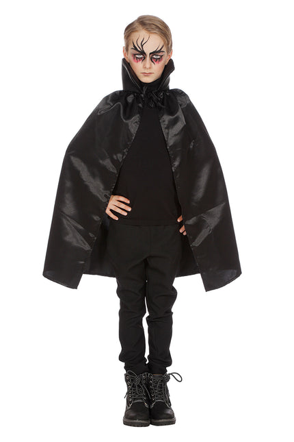 Peleryna na Halloween Black Child Dracula