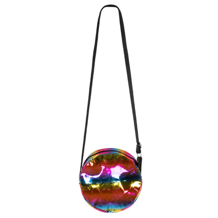 Torba na ramię Holographic Rainbow 20cm