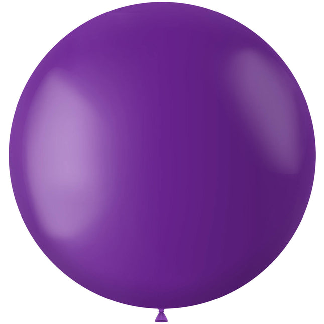 Fioletowy balon Orchidea 80 cm