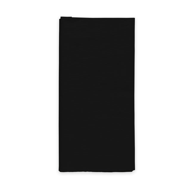 Czarny obrus papierowy 1,8 m