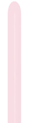 Balony do modelowania Nozzle Up Pastel Matte Pink 5cm 152cm 50szt