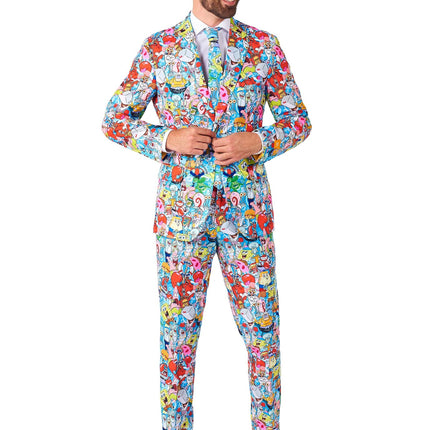 Kombinezon SpongeBob Szał Mężczyzn OppoSuits