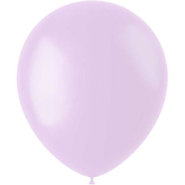 Balony w kolorze pudrowego bzu 33cm 10szt