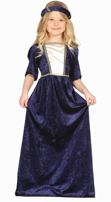 Średniowieczny kostium dla dziewczynki