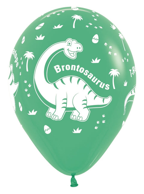 Balony Dinozaury Mix 30cm 25szt