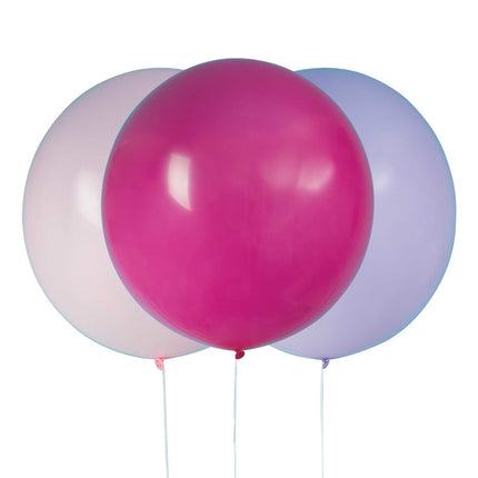 Fioletowe balony 61cm 3szt