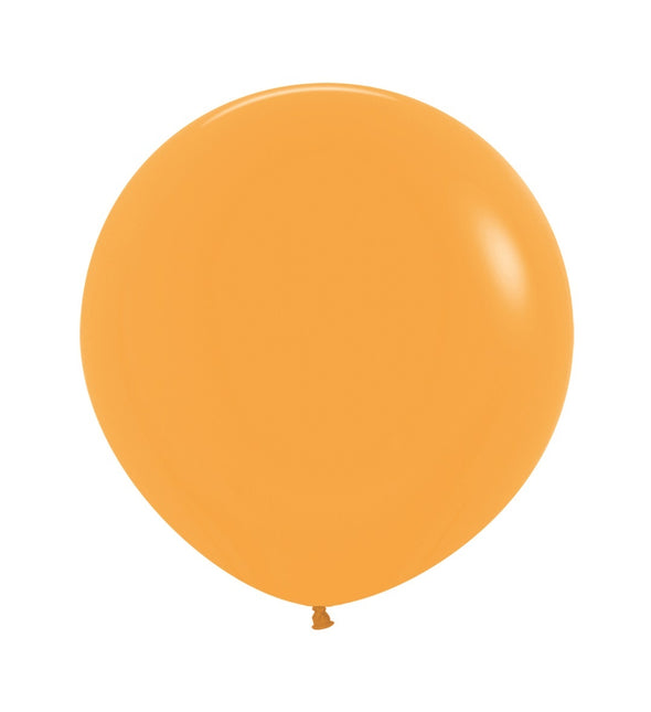 Balony Musztarda 61cm 10szt