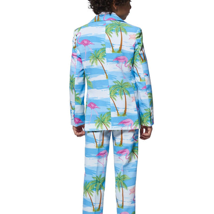 Hawaii Suit Boy Flamingo