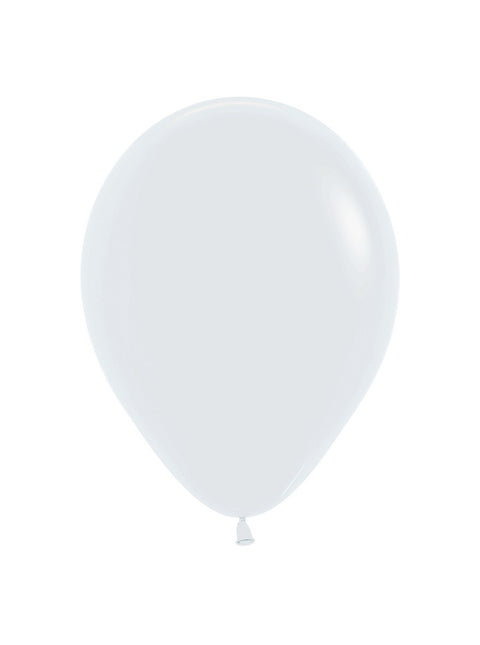 Balony białe 23cm 50szt