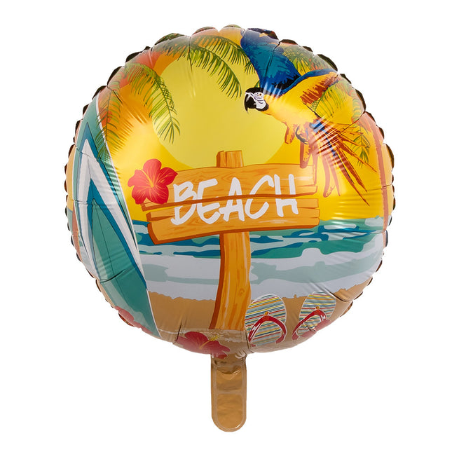 Balon helowy plażowy dwustronny 45 cm