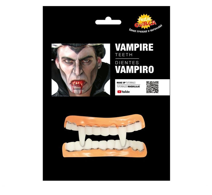 Lateksowe zęby wampira