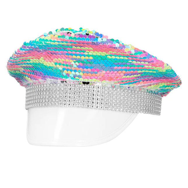 Rainbow Cap Glitter