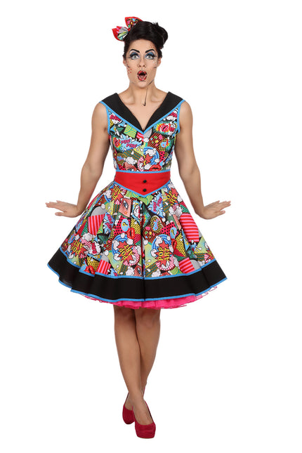 Pop Art Dress Ladies Pop Art