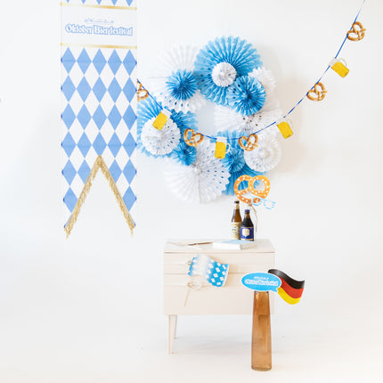 Serwetki Oktoberfest Pretzel 33cm 20szt