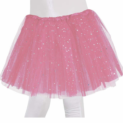 Różowe tutu gwiazdki 30 cm