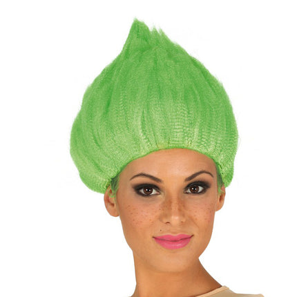 Troll Wig Green