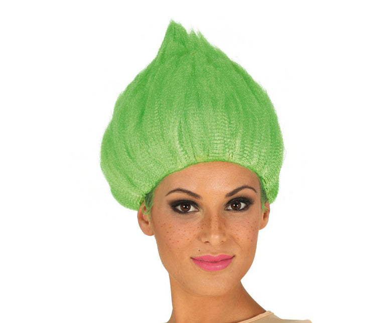 Troll Wig Green