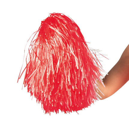 Pompon czerwony 46 cm