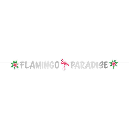 Hawaii Letter Garland Flamingo 1,35 m