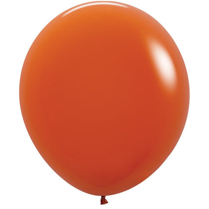 Balony Sunset Orange 45cm 25szt