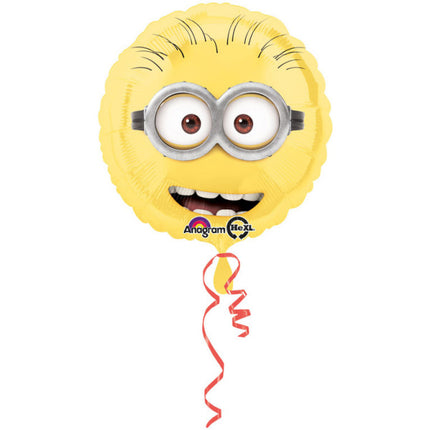 Balon helowy Minion 43 cm pusty