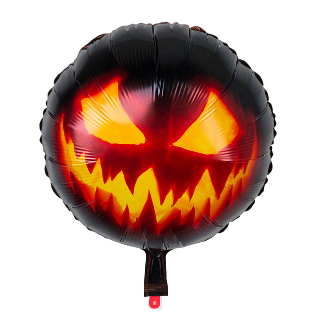 Balon helowy na Halloween Creepy Pumpkin Empty 45cm