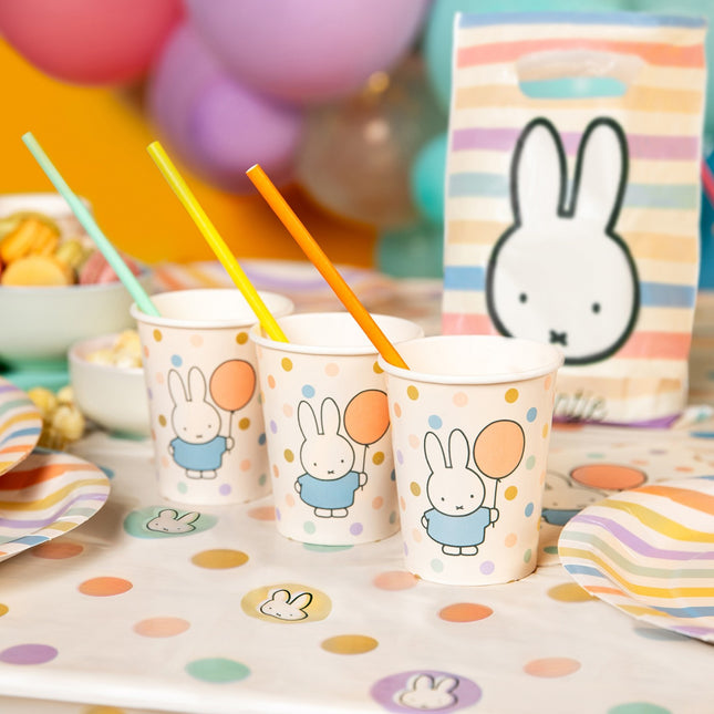 Kubki Miffy 250ml 8szt