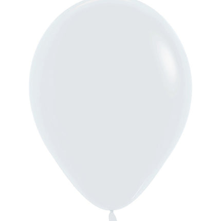 Balony białe 25cm 100szt