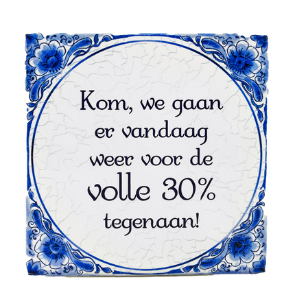 Płytka Delft Blue 30% 14,5cm