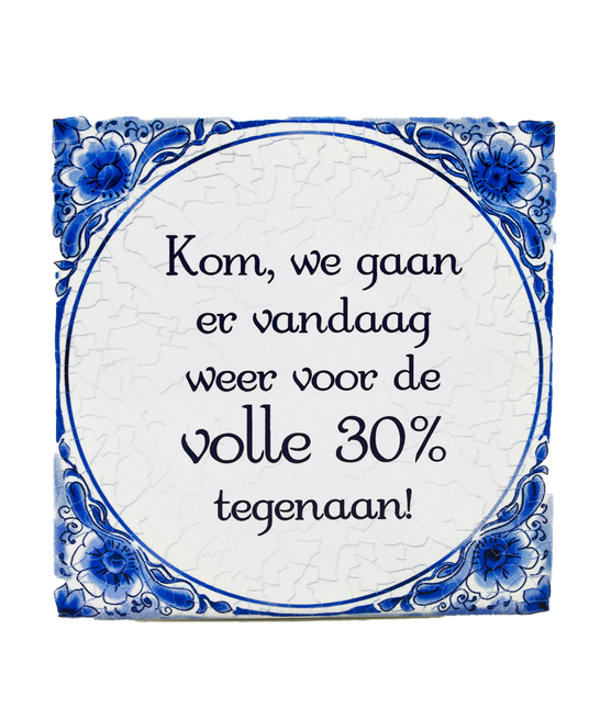 Płytka Delft Blue 30% 14,5cm