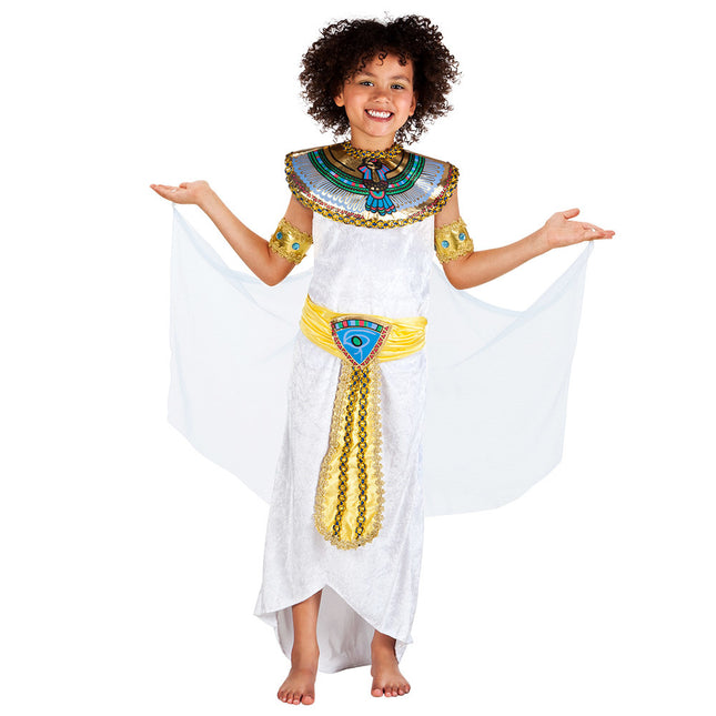 Kostium Kleopatry dla dziecka biały