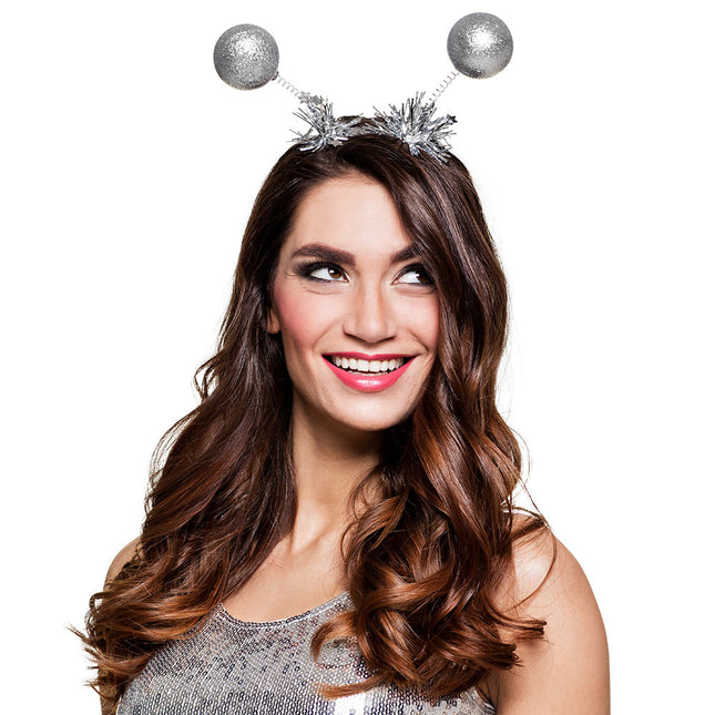 Tiara Glitterballs Silver