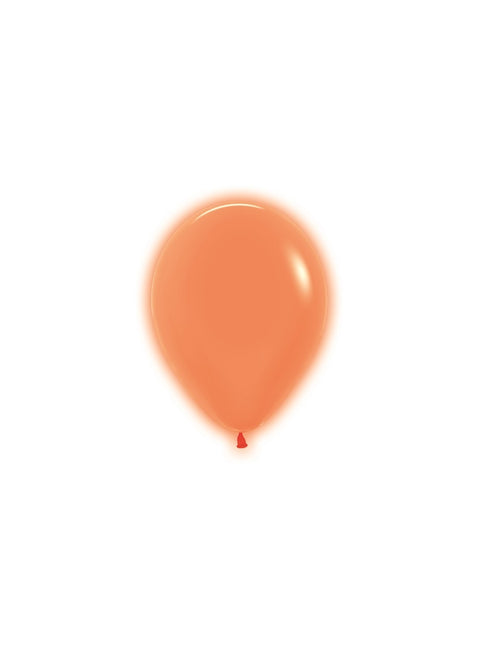 Balony Neon Orange 12cm 50szt