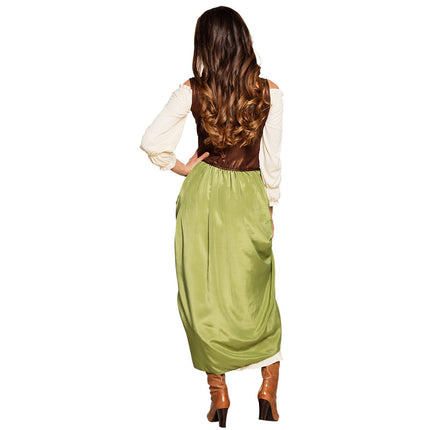 Dirndl Dress Oktoberfest Women Green