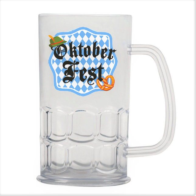 Plastikowy kufel do piwa Oktoberfest 400ml