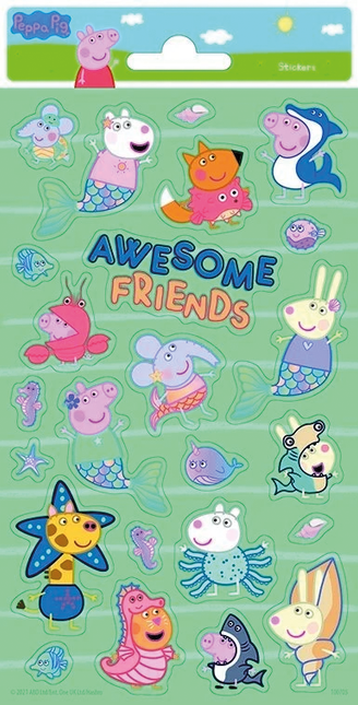 Naklejki Peppa Pig Awesome Friends