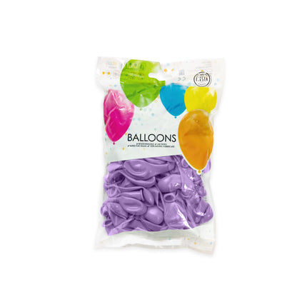 Balony lawendowe 13cm 100szt