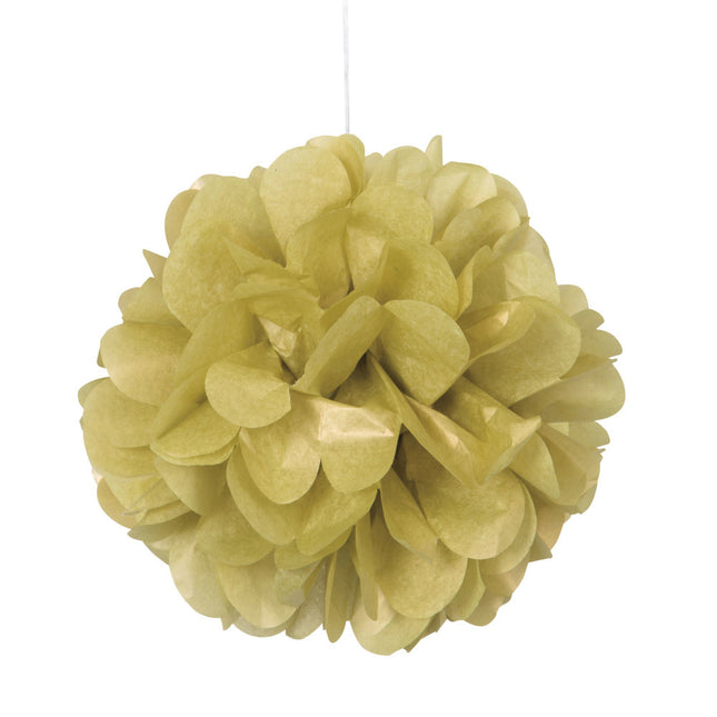 Pompon Gold 20cm 3szt