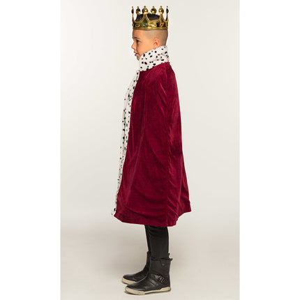 Płaszcz dziecięcy King's Cloak Bordeaux Red 90cm