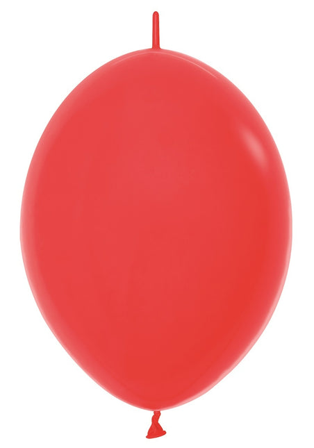 Balony czerwone 30cm 50szt