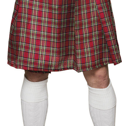 Scottish Kilt Red