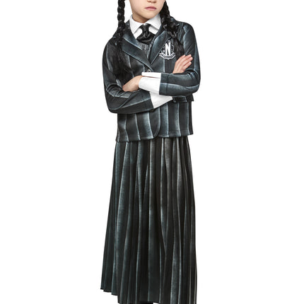 Kostium na Halloween Wednesday Addams Child