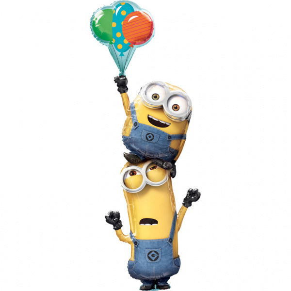 Balon helowy Minions XL 1,54 m pusty