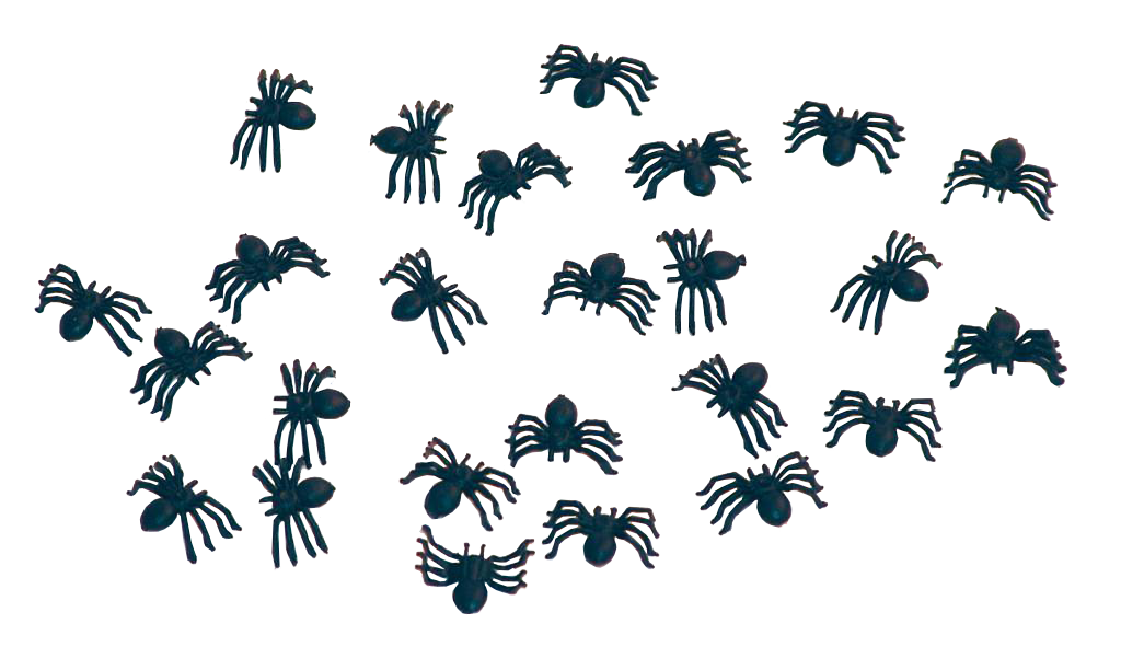Sztuczne pająki 2cm 25szt
