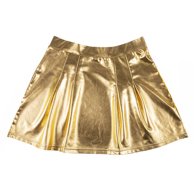 Mini spódniczka Metallic Gold M-L