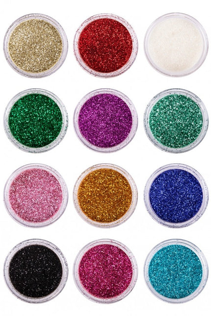 PXP Glitter Powder Set 2.5gr 12szt