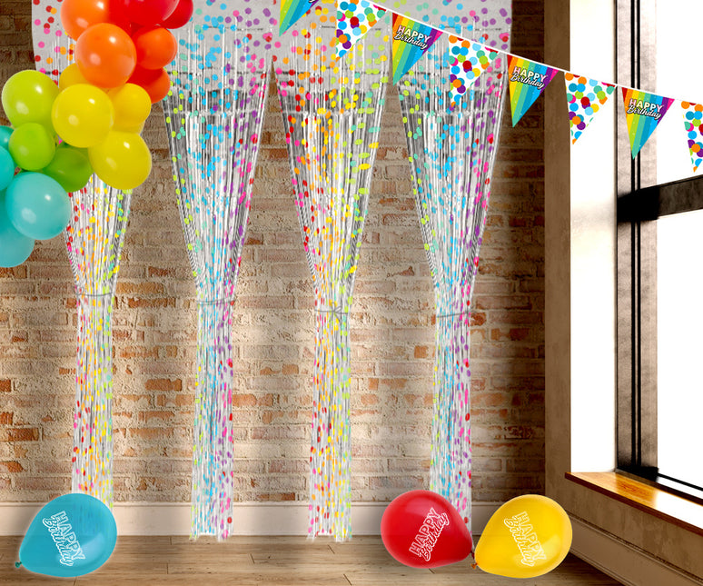 Confetti Door Curtain Film 2m