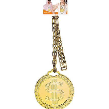 Naszyjnik Hiphop Dollar