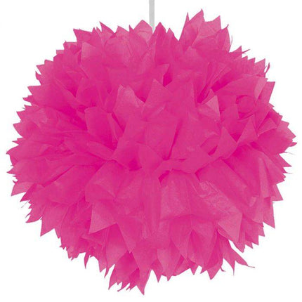 Pompon fuksja 30 cm