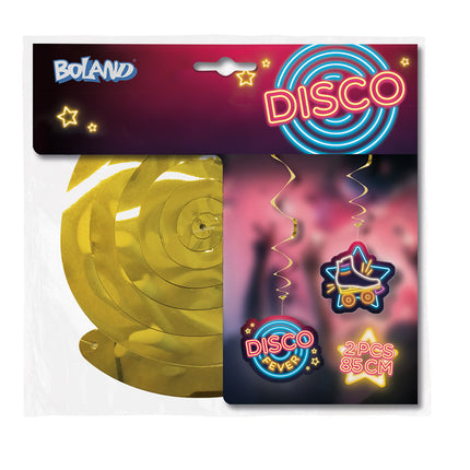 Dekoracja wisząca Disco Fever 85cm 2szt.